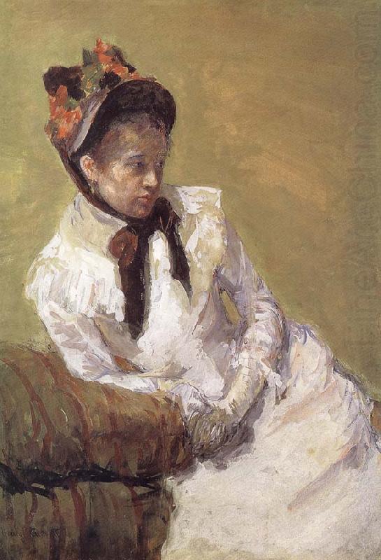 Portrait of artist, Mary Cassatt